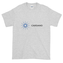 Load image into Gallery viewer, Ash Short Sleeve T-Shirt With Grey and Blue Cardano Logo