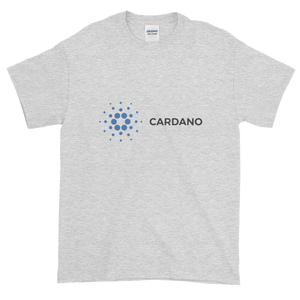 Ash Short Sleeve T-Shirt With Grey and Blue Cardano Logo