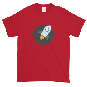 Cherry Red Short Sleeve T-Shirt With Stellar Rocket Logo
