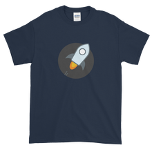 Load image into Gallery viewer, Navy Blue Short Sleeve T-Shirt With Stellar Rocket Logo