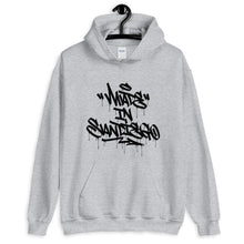 Load image into Gallery viewer, Grey Hoodie With Made in San Diego On Front in Graffiti