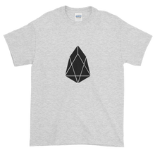 Load image into Gallery viewer, Ash Short Sleeve T-Shirt With Black EOS Logo