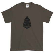 Load image into Gallery viewer, Olive Short Sleeve T-Shirt With Black EOS Logo