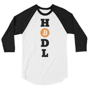 Bitcoin HODL Baseball T Shirt | Bitcoin T Shirts | Krypto Threadz