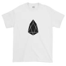 Load image into Gallery viewer, White Short Sleeve T-Shirt With Black EOS Logo