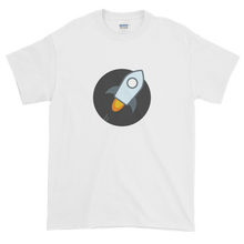 Load image into Gallery viewer, White Short Sleeve T-Shirt With Stellar Rocket Logo