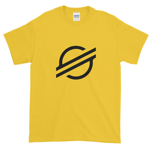 Yellow Short Sleeve Stellar T Shirt With Black Stellar S Logo