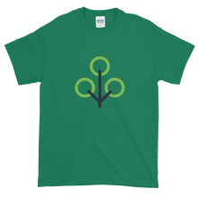 Load image into Gallery viewer, Green Short Sleeve T-Shirt With Green and Grey Zcash Sapling Logo