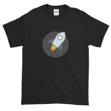 Load image into Gallery viewer, Black Short Sleeve T-Shirt With Stellar Rocket Logo