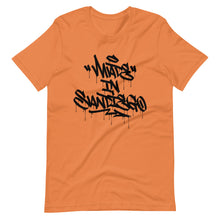 Load image into Gallery viewer, Burnt Orange Short Sleeve T-Shirt With Made in San Diego Design in Graffiti