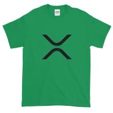 Load image into Gallery viewer, Green Short Sleeve XRP T Shirt With Black XRP Logo
