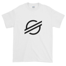 Load image into Gallery viewer, White Short Sleeve Stellar TShirt With Black Stellar S Logo