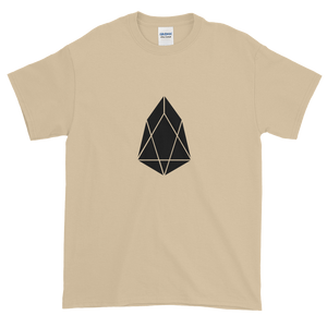 Sand Short Sleeve T-Shirt With Black EOS Logo