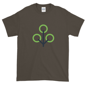 Olive Short Sleeve T-Shirt With Green and Grey Zcash Sapling Logo
