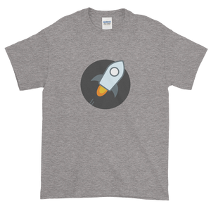 Grey Short Sleeve T-Shirt With Stellar Rocket Logo