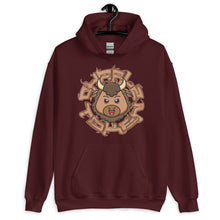 Load image into Gallery viewer, Maroon Hoodie with Charlz Token logo from Graffiti Consortium
