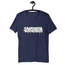 Load image into Gallery viewer, Navy Blue Short Sleeve T-Shirt With Southern Design in Old School Graffiti