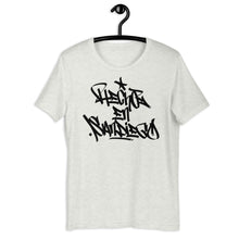 Load image into Gallery viewer, Ash Short Sleeve T-Shirt With Hecho EN San Diego Written On The Front In Graffiti
